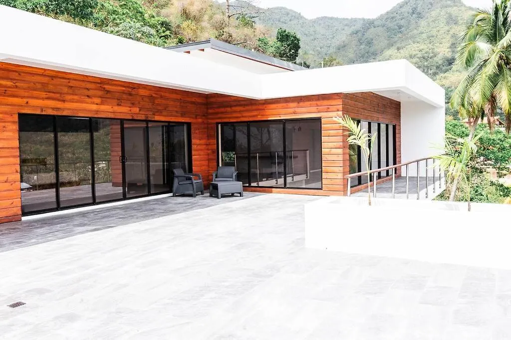 Saba Villa - New!! $1M Piton & Ocean Views!! Soufriere Saint Lucia